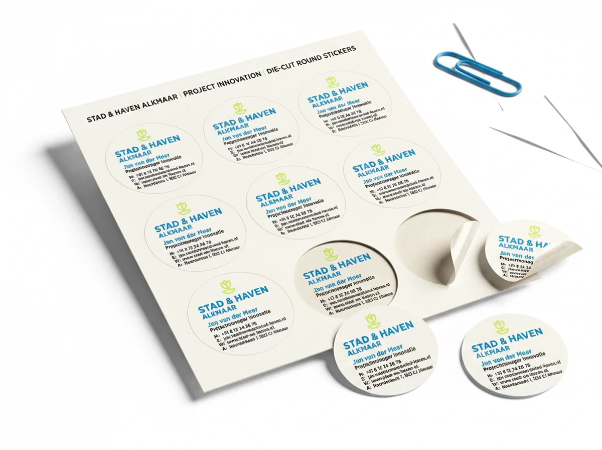 Stickers klein formaat